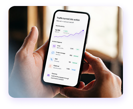 Turn website traffic into action